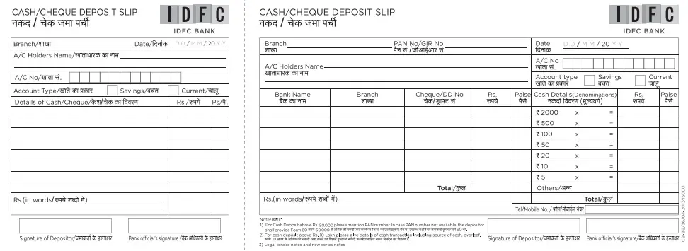 pnc deposit slip template