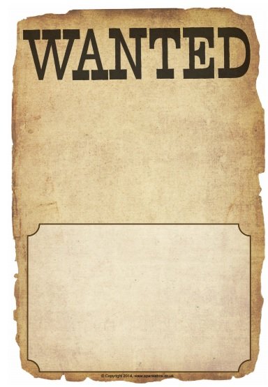 Free Customizable Wanted Poster Templates [Word, PDF] » TemplateData