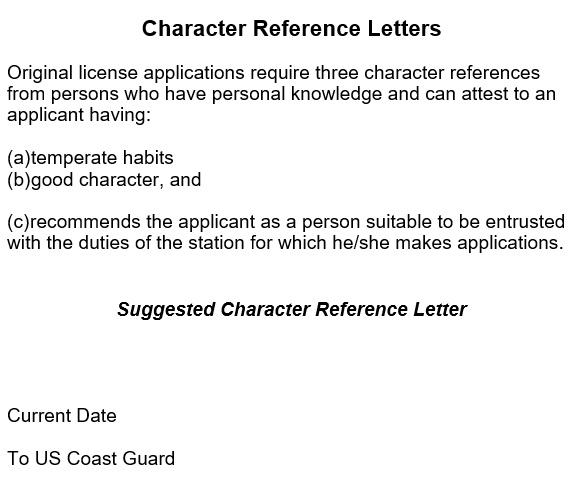 Free Character Reference Letter Templates [Word]