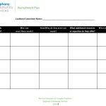 free recruitment plan template 3