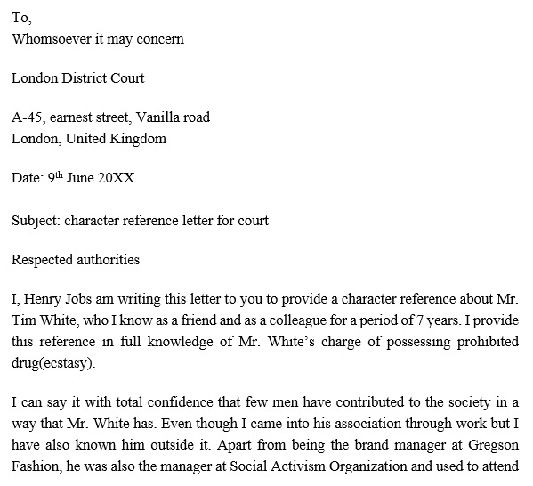 printable character reference letter 4