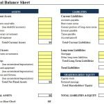 trial balance sheet excel