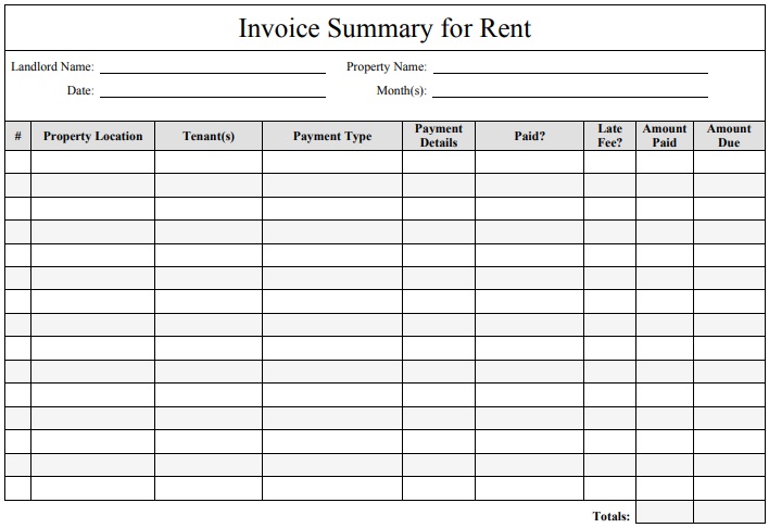12+ Free Rent Payment Tracker Spreadsheet [Excel, PDF]