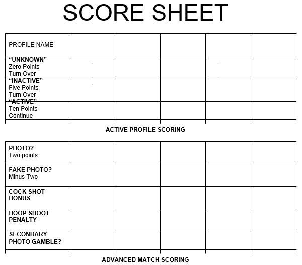 free yahtzee score sheet 5