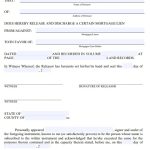 Free Mortgage Lien Release Form (Templates & Samples)