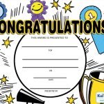 free congratulation certificate template 3