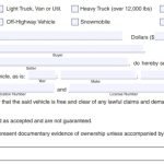 free trailer bill of sale form 1