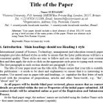 free research paper template 6